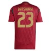 Camisola Bélgica Batshuayi 23 Homen Equipamento 1ª Euro 2024